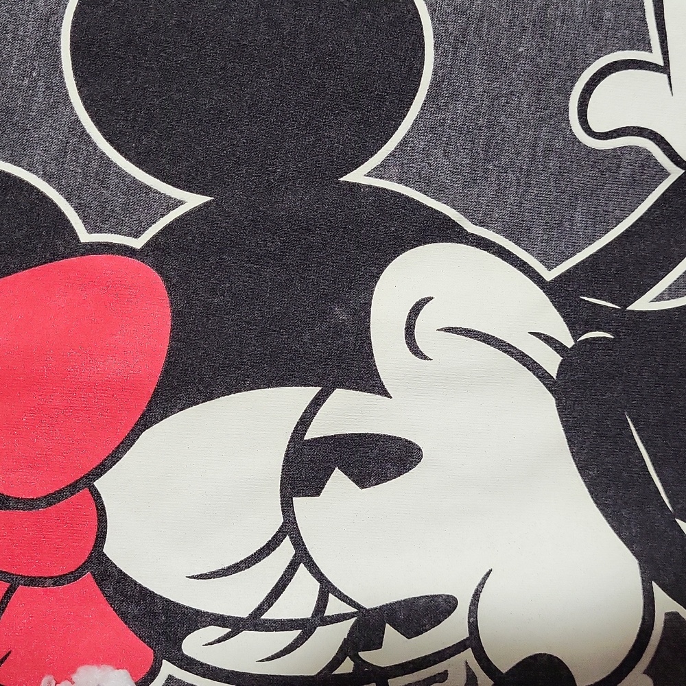 Disney Juniors XL (15/17) Minnie Mouse Top Hooded Short Sleeve Casual - Picture 8 of 8